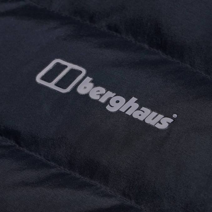 Berghaus ženske cvetlična jakna 6JTH386 oblačila jet črna