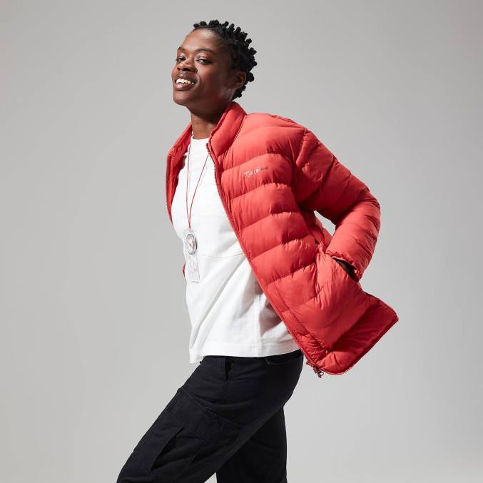 Berghaus ženske cvetlična jakna 6JTH387 oblačila pečeno jabolko