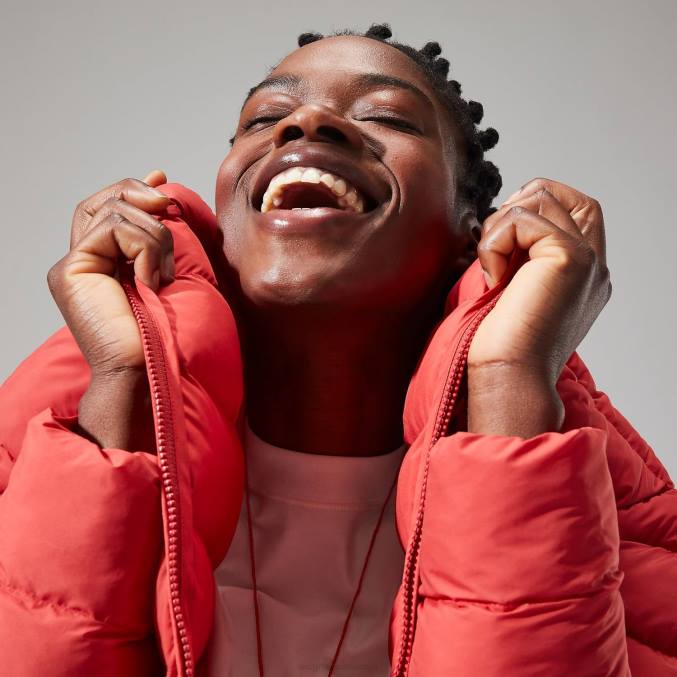 Berghaus ženske cvetlična jakna 6JTH387 oblačila pečeno jabolko