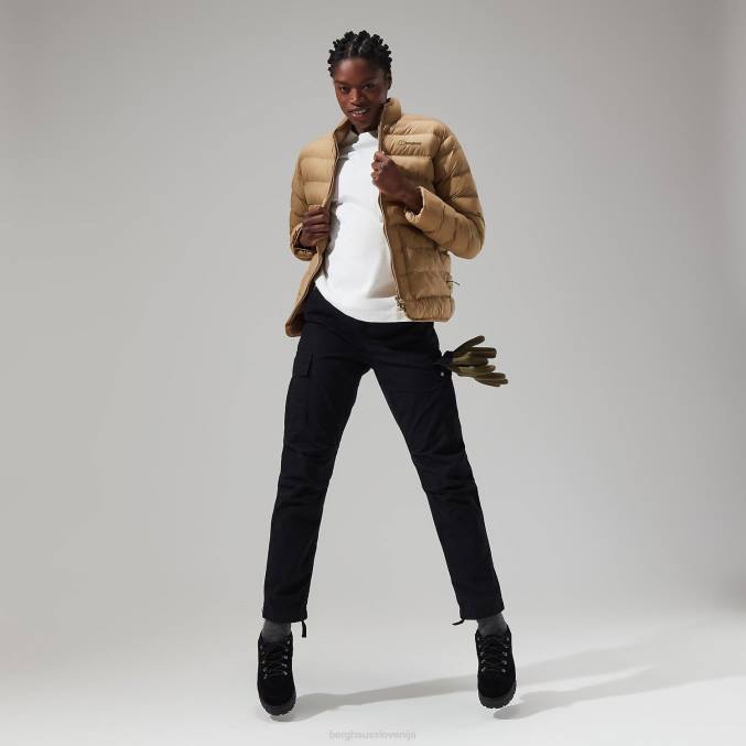 Berghaus ženske cvetlična jakna 6JTH388 oblačila kelp/peščena sipina