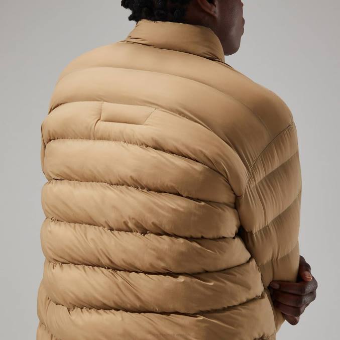 Berghaus ženske cvetlična jakna 6JTH388 oblačila kelp/peščena sipina