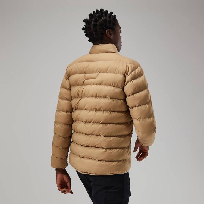 Berghaus ženske cvetlična jakna 6JTH388 oblačila kelp/peščena sipina