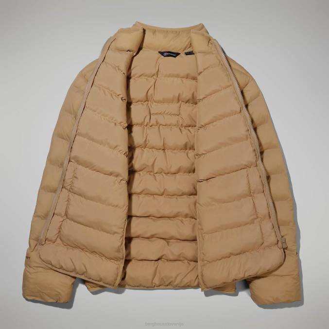 Berghaus ženske cvetlična jakna 6JTH388 oblačila kelp/peščena sipina