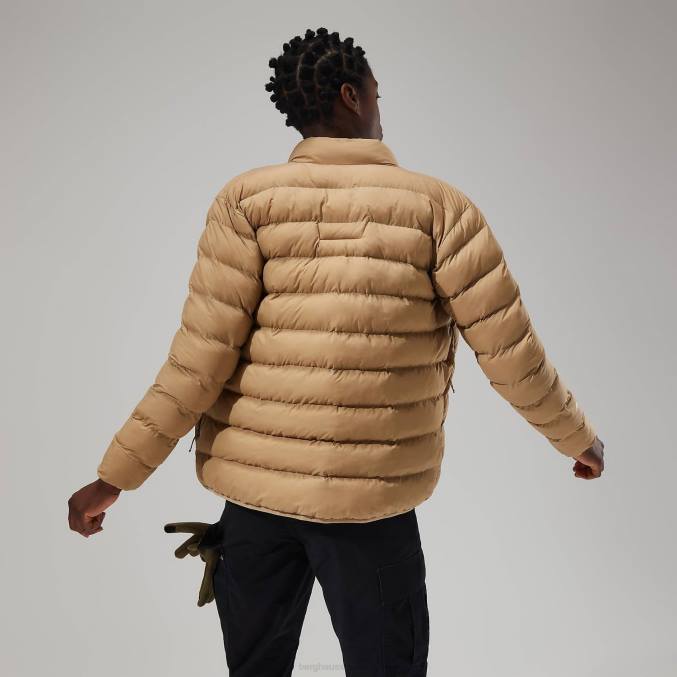 Berghaus ženske cvetlična jakna 6JTH388 oblačila kelp/peščena sipina