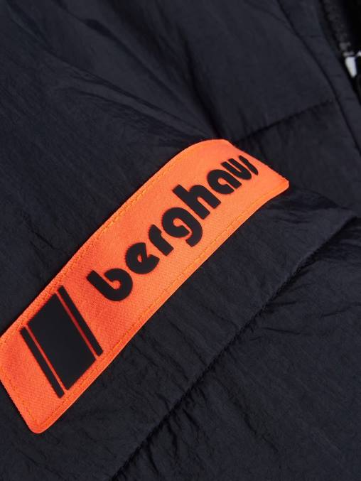 Berghaus ženske kratka izolirana jakna nelien 6JTH400 oblačila Črna