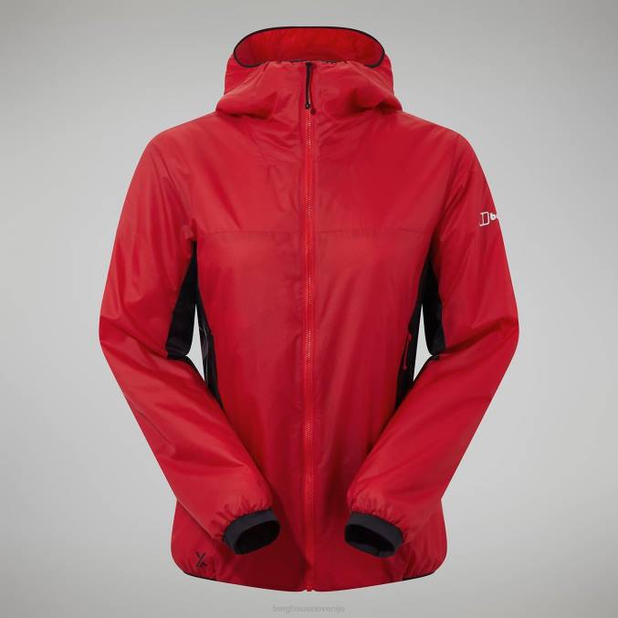 Berghaus ženske mtn arete lb sintetični pulover s kapuco 6JTH391 oblačila goji berry/jet black