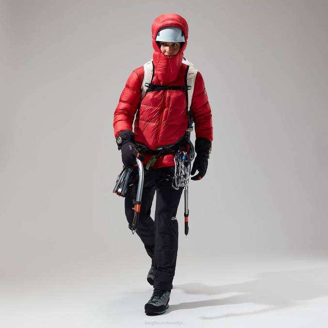 Berghaus ženske mtn arete ultra puhast pulover s kapuco 6JTH399 oblačila goji jagode/visoka rdeča