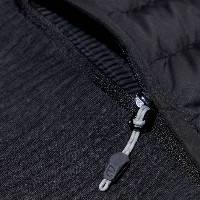 Berghaus ženske nula hibridna jakna 6JTH359 oblačila Črna