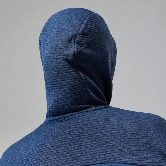 Berghaus ženske nula hibridna jakna 6JTH360 oblačila temno modra