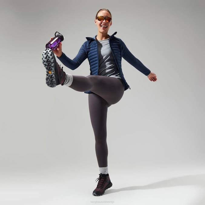 Berghaus ženske nula hibridna jakna 6JTH360 oblačila temno modra