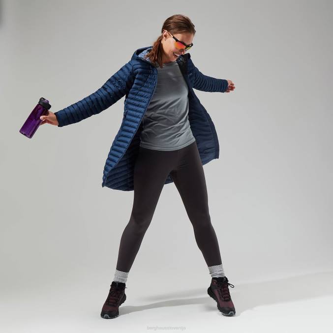Berghaus ženske nula hibridna jakna 6JTH360 oblačila temno modra