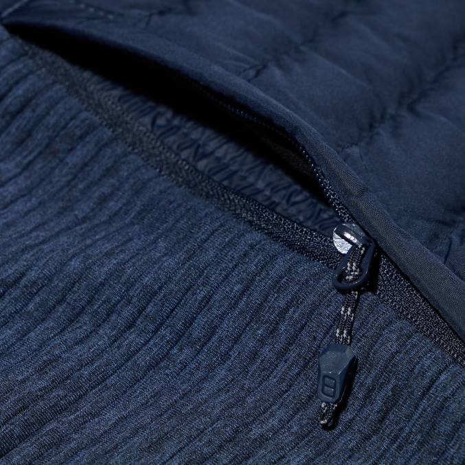 Berghaus ženske nula hibridna jakna 6JTH360 oblačila temno modra