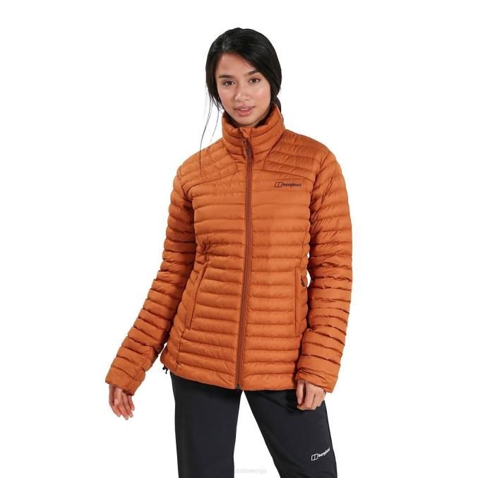 Berghaus ženske nula izolirana jakna 6JTH381 oblačila rjav