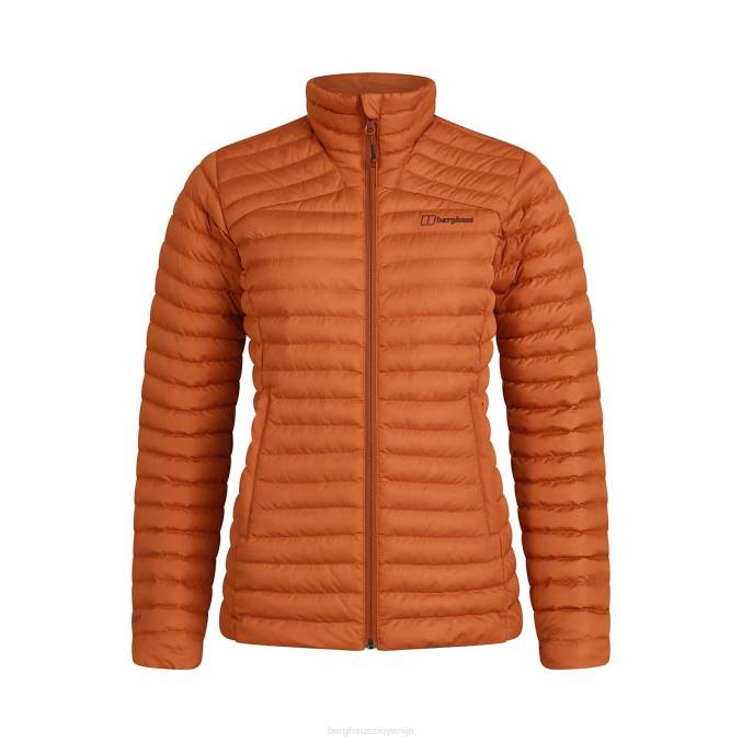 Berghaus ženske nula izolirana jakna 6JTH381 oblačila rjav
