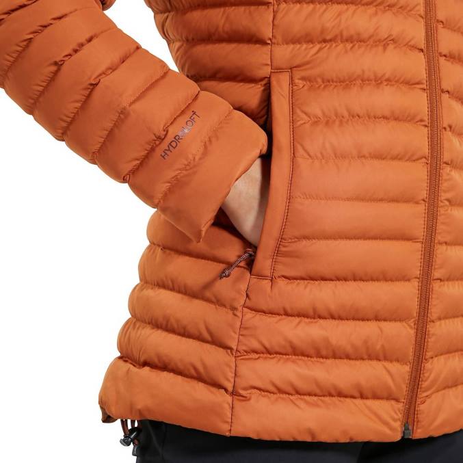 Berghaus ženske nula izolirana jakna 6JTH381 oblačila rjav