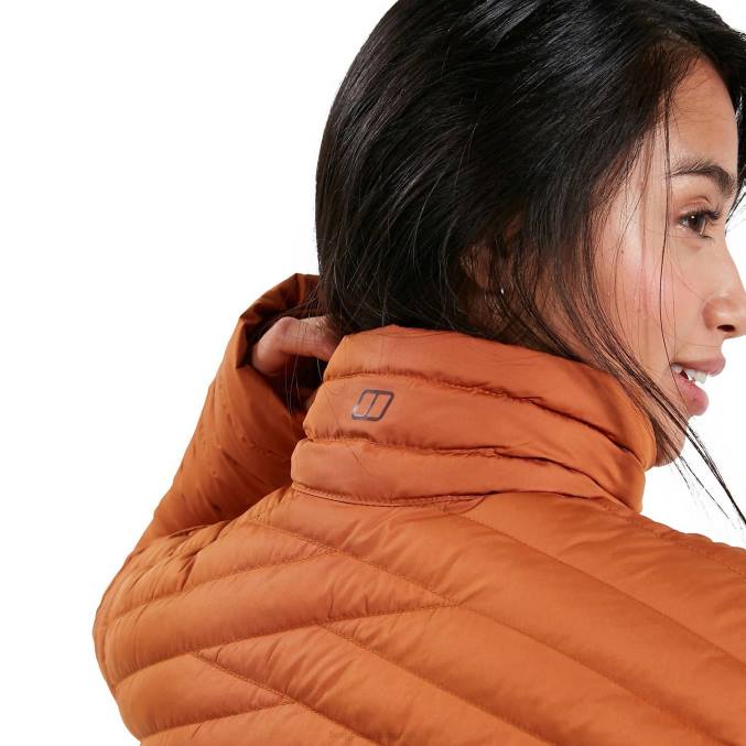 Berghaus ženske nula izolirana jakna 6JTH381 oblačila rjav