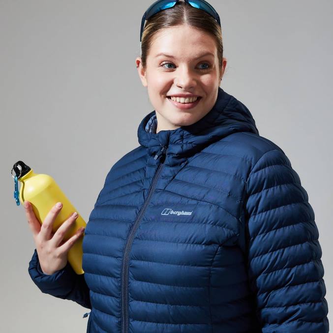 Berghaus ženske nula mikro jakna 6JTH363 oblačila temno modra