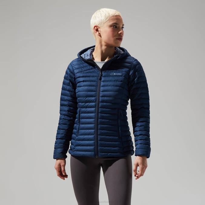 Berghaus ženske nula mikro jakna 6JTH363 oblačila temno modra
