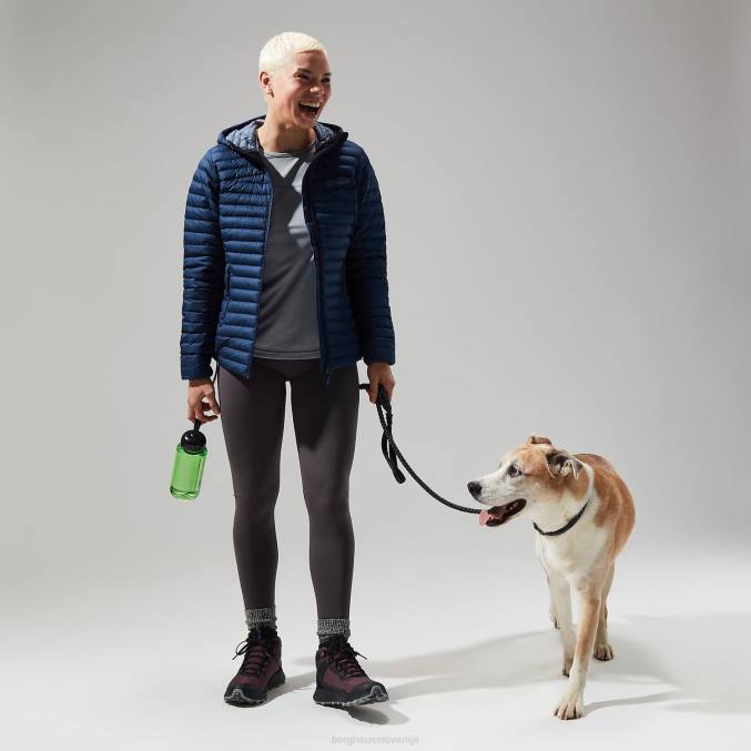 Berghaus ženske nula mikro jakna 6JTH363 oblačila temno modra