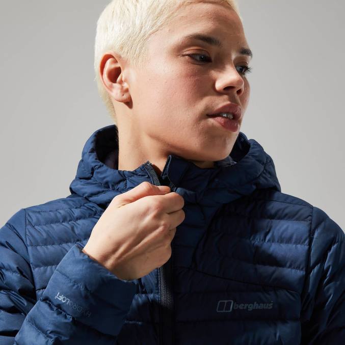 Berghaus ženske nula mikro jakna 6JTH363 oblačila temno modra