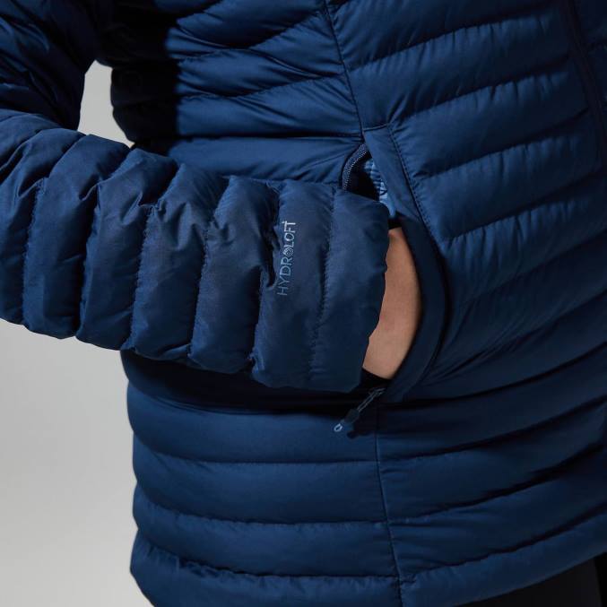 Berghaus ženske nula mikro jakna 6JTH363 oblačila temno modra