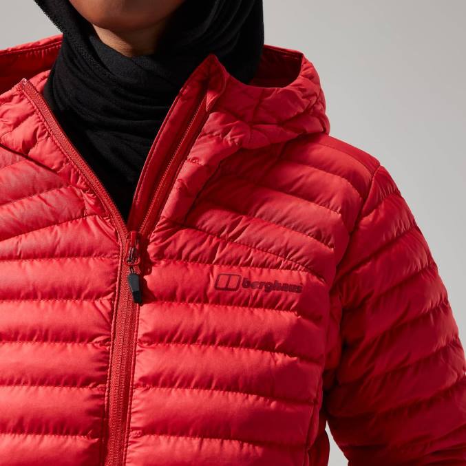 Berghaus ženske nula mikro jakna 6JTH364 oblačila rdeča