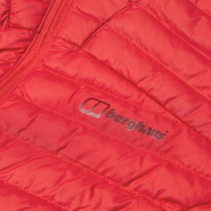 Berghaus ženske nula mikro jakna 6JTH364 oblačila rdeča