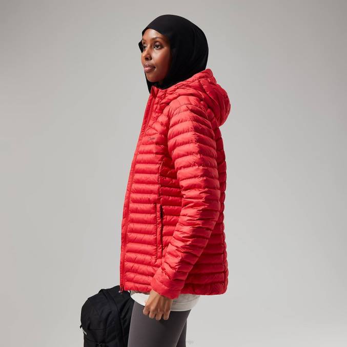 Berghaus ženske nula mikro jakna 6JTH364 oblačila rdeča