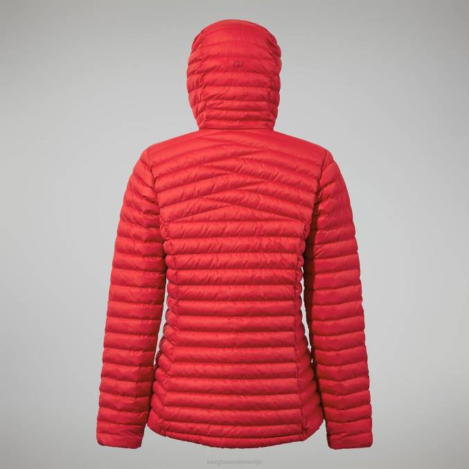 Berghaus ženske nula mikro jakna 6JTH364 oblačila rdeča