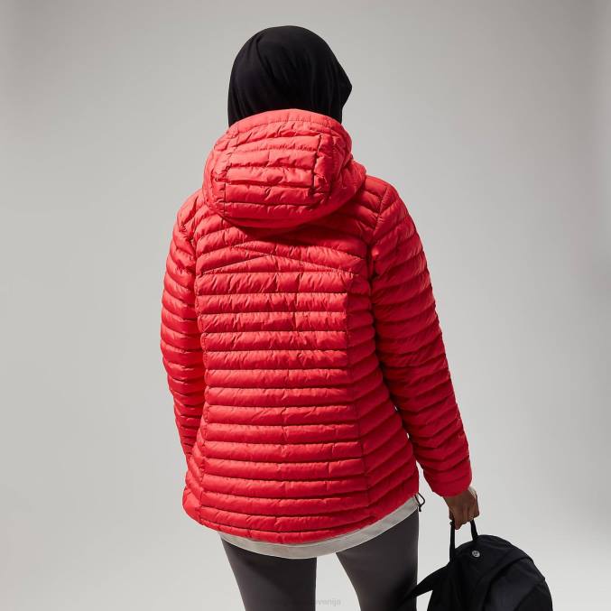 Berghaus ženske nula mikro jakna 6JTH364 oblačila rdeča