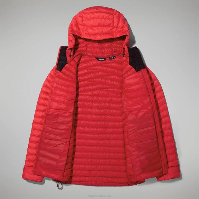 Berghaus ženske nula mikro jakna 6JTH364 oblačila rdeča