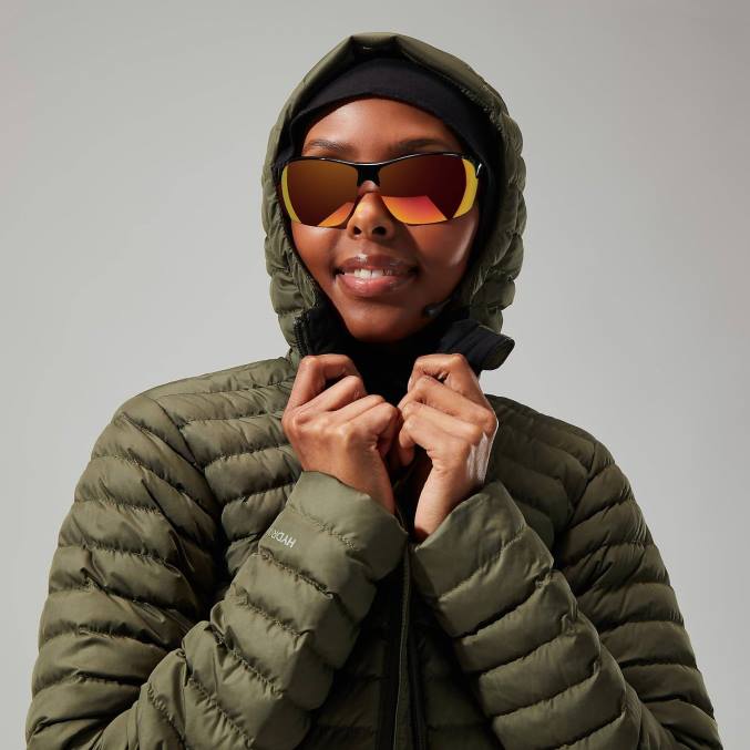 Berghaus ženske nula mikro jakna 6JTH393 oblačila zelena