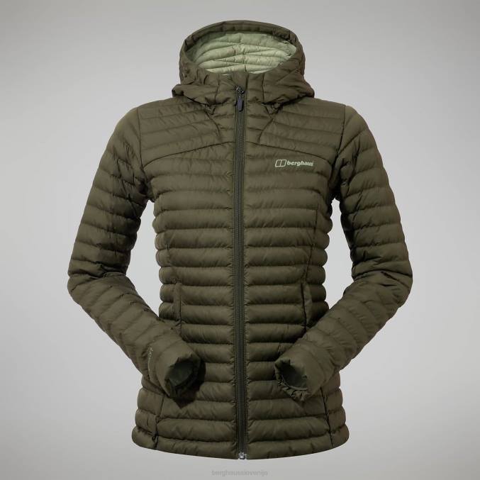 Berghaus ženske nula mikro jakna 6JTH393 oblačila zelena