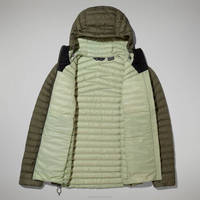 Berghaus ženske nula mikro jakna 6JTH393 oblačila zelena