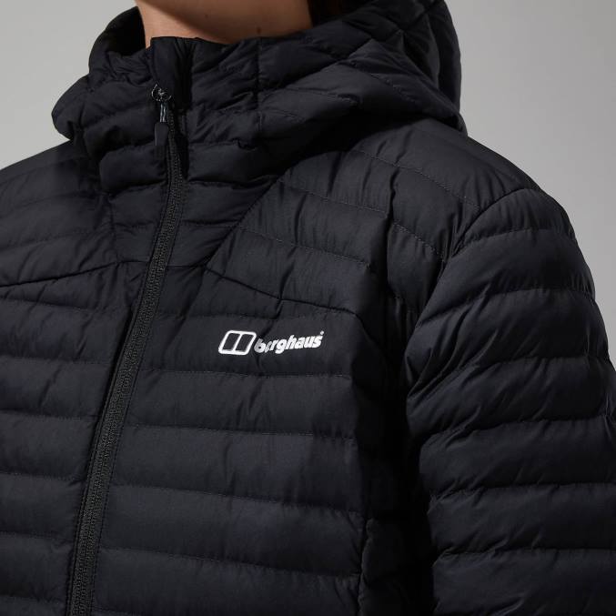 Berghaus ženske nula mikro jakna dolga 6JTH365 oblačila Črna