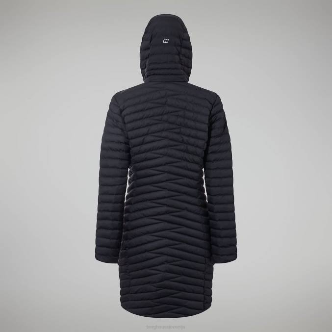 Berghaus ženske nula mikro jakna dolga 6JTH365 oblačila Črna