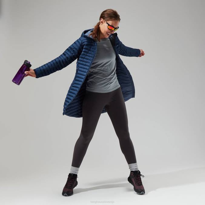 Berghaus ženske nula mikro jakna dolga 6JTH366 oblačila modra