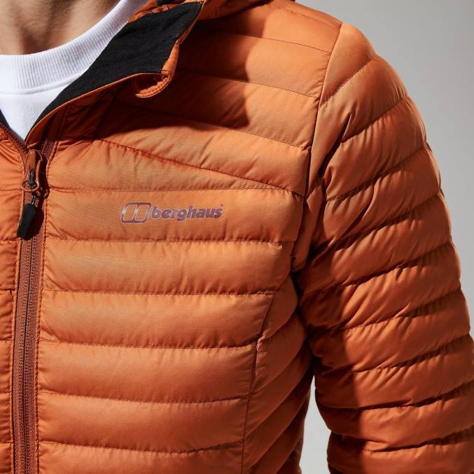 Berghaus ženske nula mikro jakna dolga 6JTH367 oblačila rjav