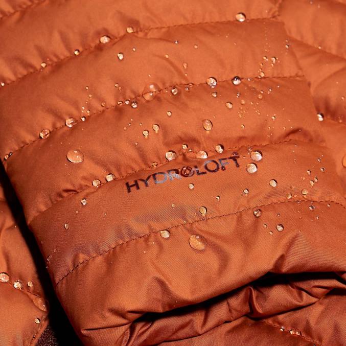 Berghaus ženske nula mikro jakna dolga 6JTH367 oblačila rjav