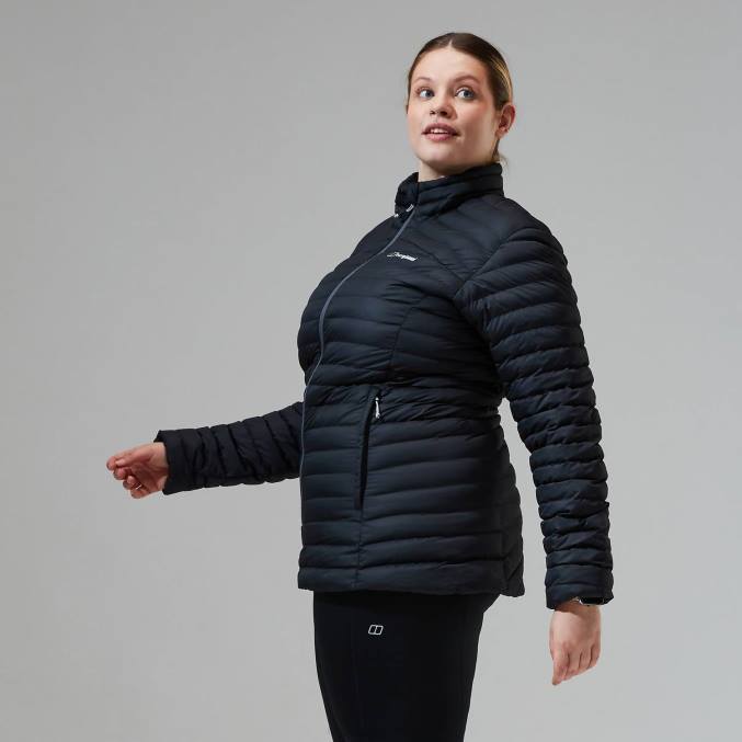 Berghaus ženske nula nh jakna 6JTH378 oblačila Črna