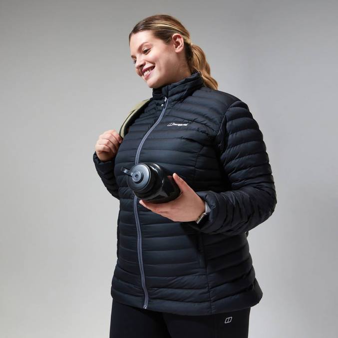 Berghaus ženske nula nh jakna 6JTH378 oblačila Črna