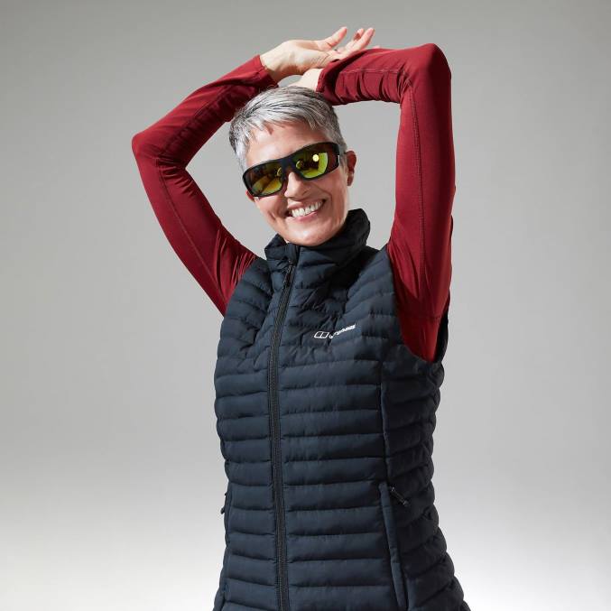 Berghaus ženske nula telovnik 6JTH394 oblačila Črna