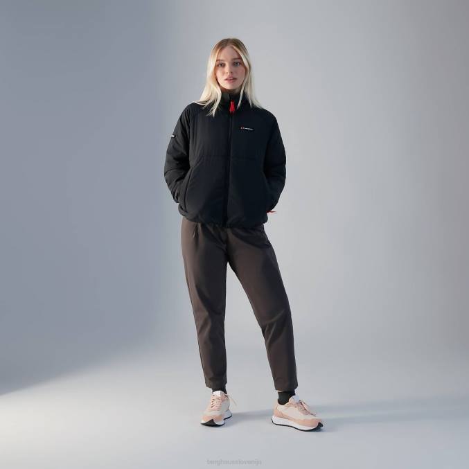 Berghaus ženske paviark izolirana jakna 6JTH373 oblačila Črna