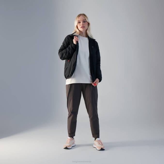 Berghaus ženske paviark izolirana jakna 6JTH373 oblačila Črna
