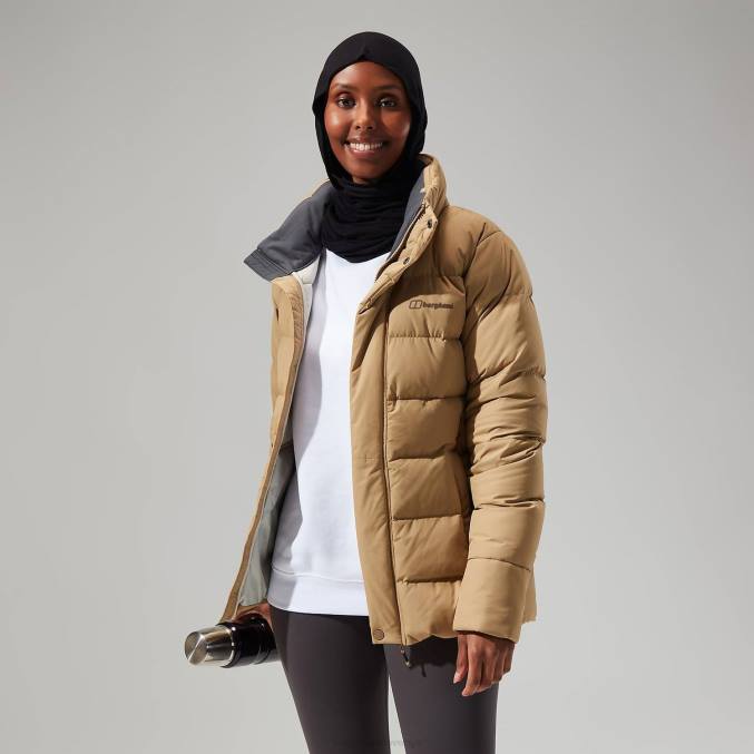 Berghaus ženske rosthwaite refleks puhovka 6JTH385 oblačila kelp