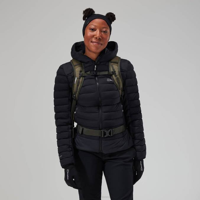 Berghaus ženske sorodna jakna 6JTH368 oblačila Črna