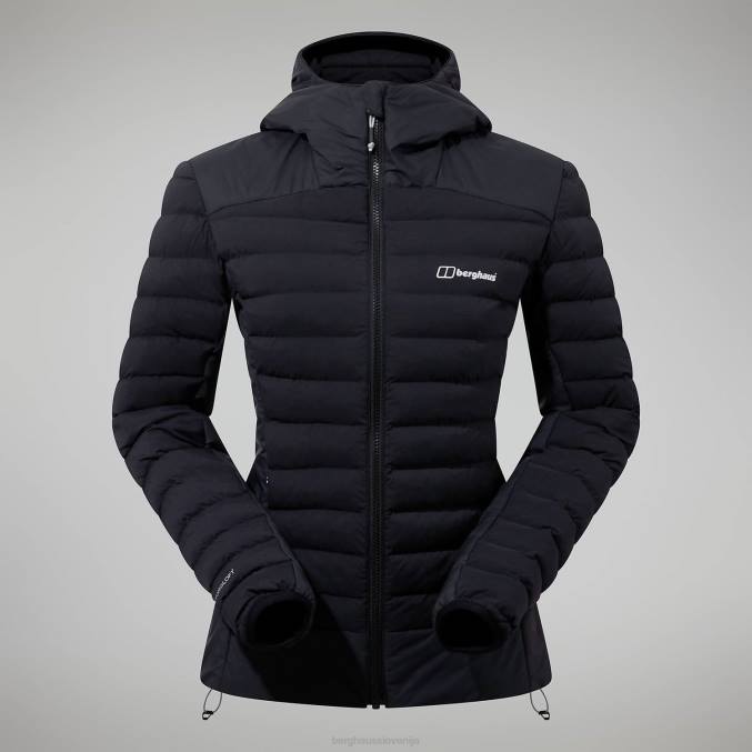 Berghaus ženske sorodna jakna 6JTH368 oblačila Črna