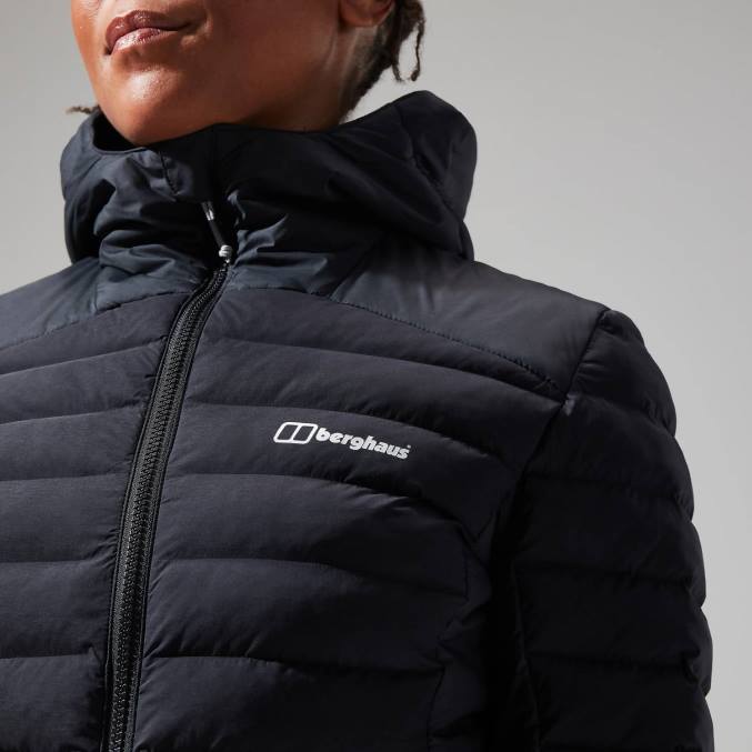 Berghaus ženske sorodna jakna 6JTH368 oblačila Črna