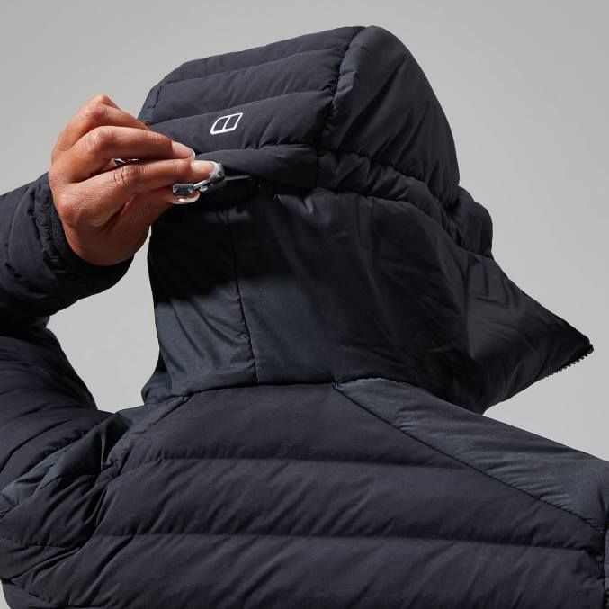 Berghaus ženske sorodna jakna 6JTH368 oblačila Črna