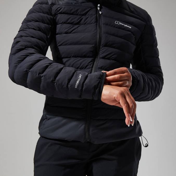 Berghaus ženske sorodna jakna 6JTH368 oblačila Črna